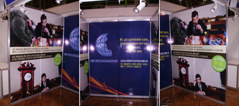 Felirat, rekl�mfelirat - ki�ll�t�s, stand, install�ci� - 005