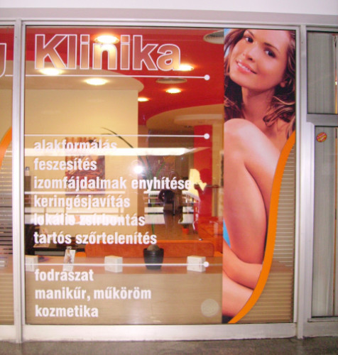 Felirat, rekl�mfelirat - kirakat, port�l, �zlet dekor - 018