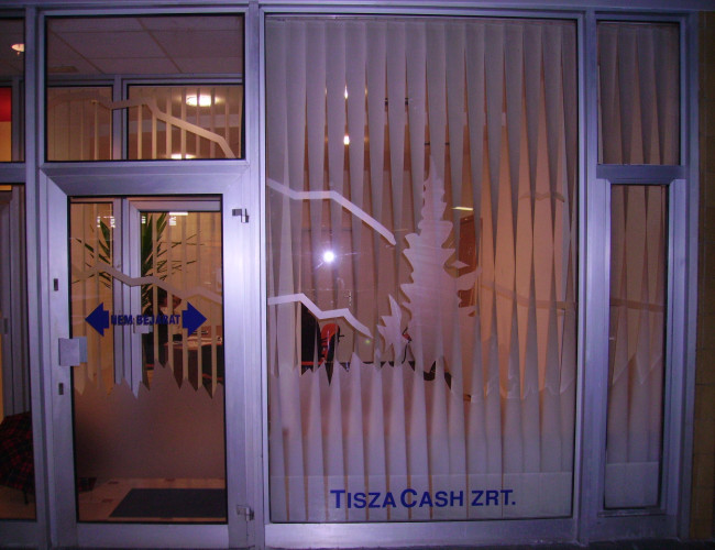 Felirat, rekl�mfelirat - kirakat, port�l, �zlet dekor - 021