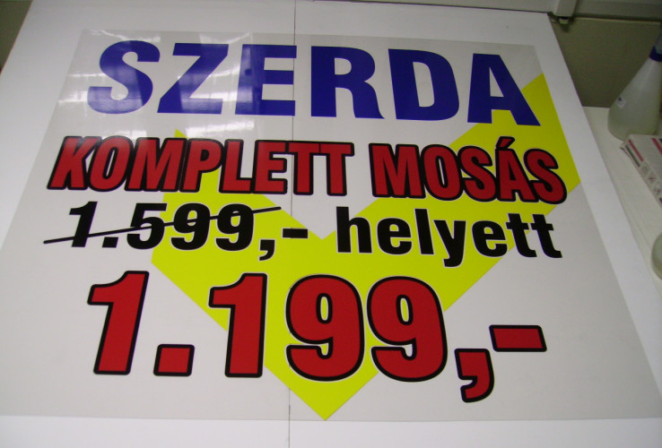 Felirat, rekl�mfelirat - matrica-c�mke, bet�kiv�g�s - 009