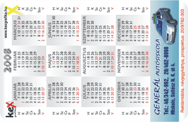 K�rtyanapt�r - 2008 - 011