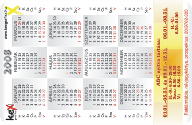 K�rtyanapt�r - 2008 - 014