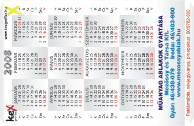 K�rtyanapt�r - 2008 - 025