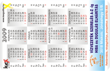 K�rtyanapt�r - 2009 - 006