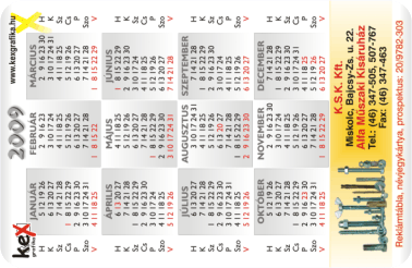 K�rtyanapt�r - 2009 - 013