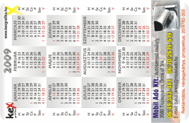 K�rtyanapt�r - 2009 - 026