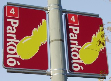 Rekl�mt�bla - oszlopra, villanyoszlopra - 008